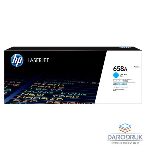 Toner HP 658A | 6 000 str. | Cyan