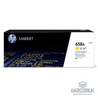 Toner HP 658A | 6 000 str. | Yellow