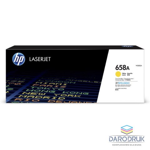 Toner HP 658A | 6 000 str. | Yellow