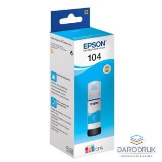 Tusz Epson 104 EcoTank | 65 ml | cyan