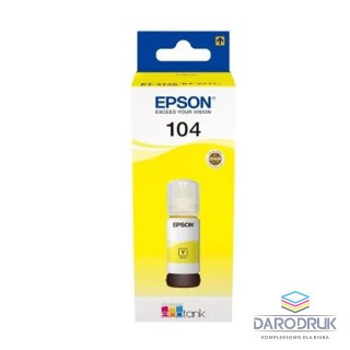 Tusz Epson 104 EcoTank | 65 ml | yellow