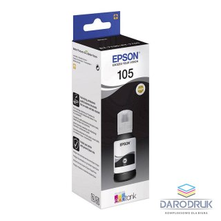 Tusz Epson 105 EcoTank do L7160/L7180 | 140 ml | black