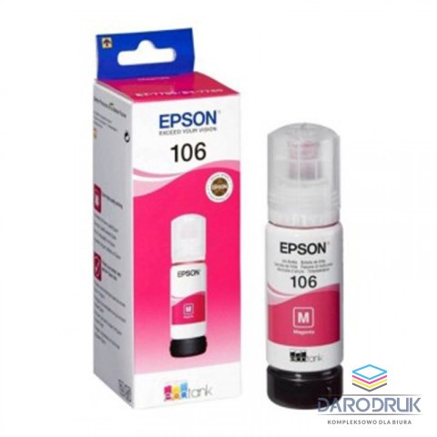 Tusz Epson 106 EcoTank do L7160/L7180 | 70 ml | magenta
