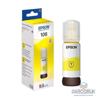 Tusz Epson 106 EcoTank do L7160/L7180 | 70 ml | yellow
