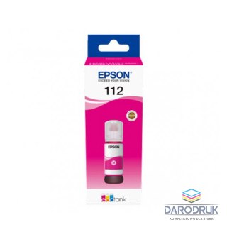 Tusz Epson ET112 do EcoTank L15150/L15160 | 6000str. | 70 ml | magenta