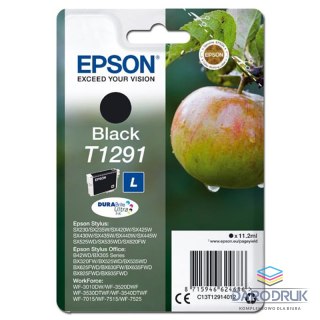 Tusz Epson T1291 do Stylus SX-230/235W/420W/425W/430W | 11,2ml | black