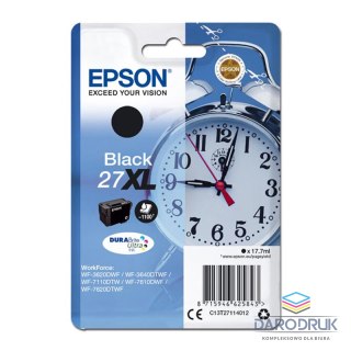 Tusz Epson T2711 XL do WF-3620DWF | 17.7ml | black