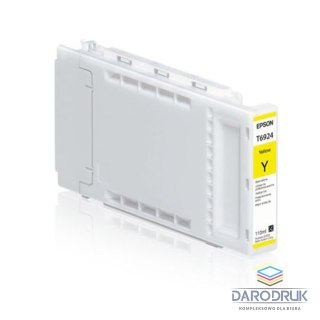 Tusz Epson T6924 do SureColor SC-T3000/5000/7000 | 110ml | Yellow