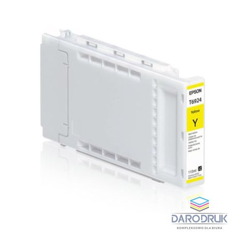 Tusz Epson T6924 do SureColor SC-T3000/5000/7000 | 110ml | Yellow