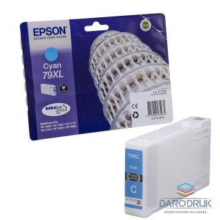 Tusz Epson T7902 do WP-5110/5190/5620/5690 | 17 ml | cyan