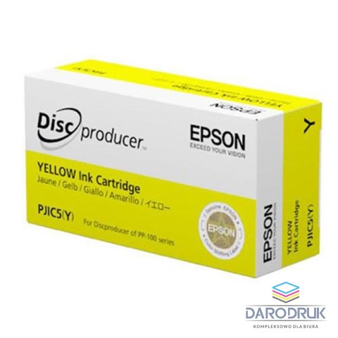 Tusz Epson do PP-50/50BD/100/100II/ | 31,5ml | yellow PJIC5 C13S020692