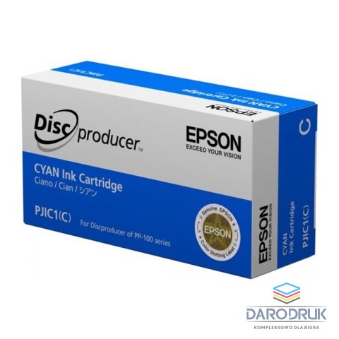Tusz Epson do PP-50/50BD/100/100II/100AP/100N | 31,5ml | cyan PJIC1 C13S020688