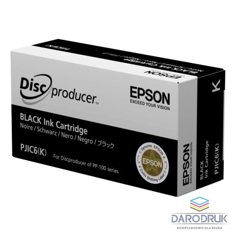 Tusz Epson do PP-50/50BD/100/100II/100AP/100N | 32,2ml | black C13S020693 PJIC6