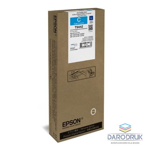 Tusz Epson do WorkForce Pro WF-C5210/C5290/C5710/C5790 3k | 19,9 ml | cyan