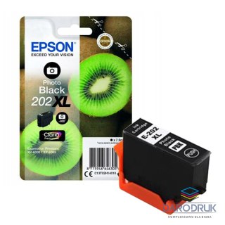 Tusz Epson photo 202XL do XP-6000 | 800str. | 7,9 ml | black