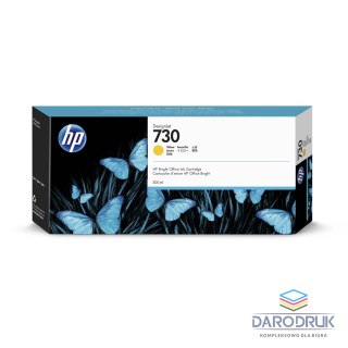 Tusz HP 730 do Designjet T1700 | 300ml | Yellow