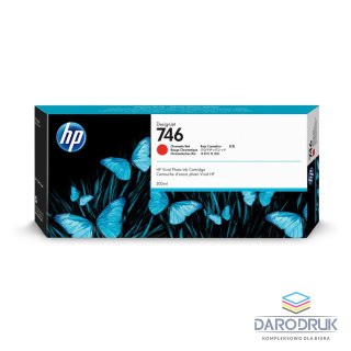 Tusz HP 746 do Designjet Z6/Z9 | 300ml | Chromatic Red