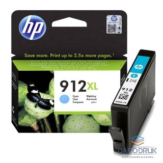 Tusz HP 912XL | 700 str. | Cyan
