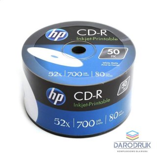 HP CD-R | 700MB | x52 | spindel 50