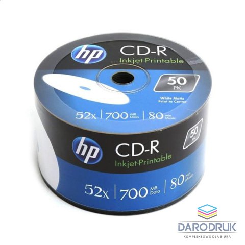 HP CD-R | 700MB | x52 | spindel 50