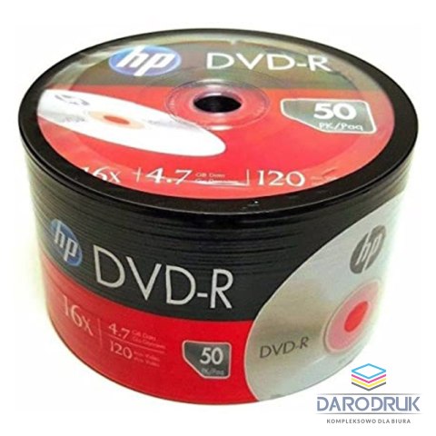 HP DVD-R | 4.7GB | x16 | szpindel 50