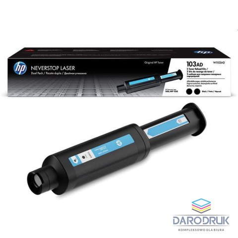 Toner HP 103AD Neverstop Reload Kit | 2x 2 500 str. | black