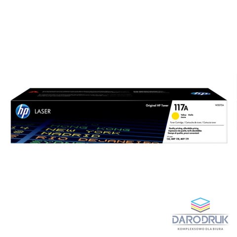 Toner HP 117A | 700 str. | Yellow