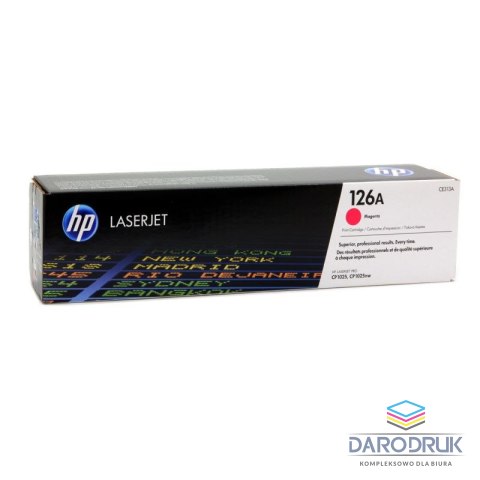 Toner HP 126A do Color LaserJet Pro CP1025, M175/275 | 1 000 str. | magenta
