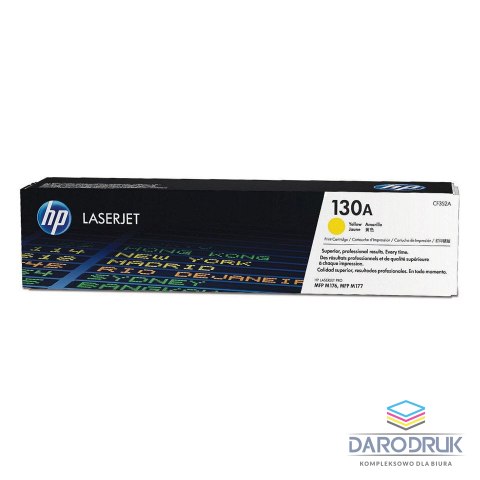 Toner HP 130A do Color LaserJet Pro M176/177 | 1 000 str. | yellow