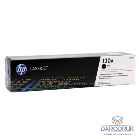 Toner HP 130A do Color LaserJet Pro M176/177 | 1 300 str. | black
