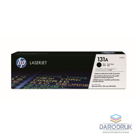 Toner HP 131A do Color LaserJet M251/M276 | 1 520 str. | black