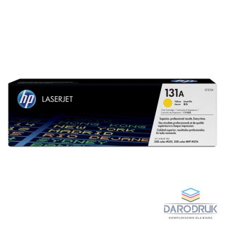 Toner HP 131A do Color LaserJet M251/M276 | 1 800 str. | yellow
