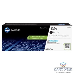 Toner HP 139X do LaserJet Pro 3001/3002/3003/3102/3103 | 4 000 str. | black