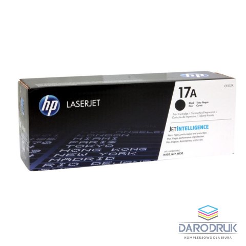 Toner HP 17A do LaserJet M102/130 | 1 600 str. | black