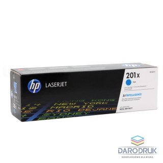 Toner HP 201X do Color LaserJet Pro M252/277 | 2 300 str. | cyan