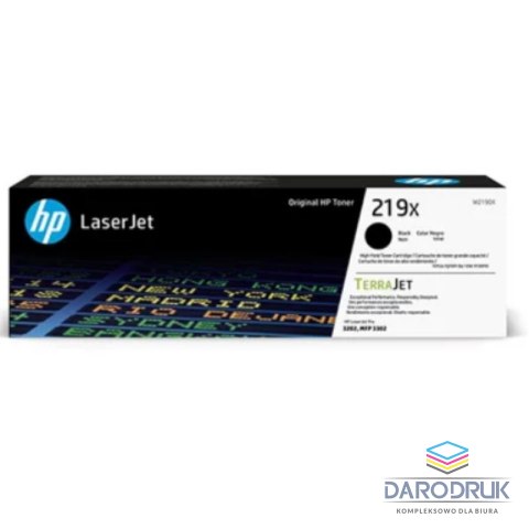 Toner HP 219X do Color LaserJet Pro 3302fdwg/3202dw| black | 3 200 str.