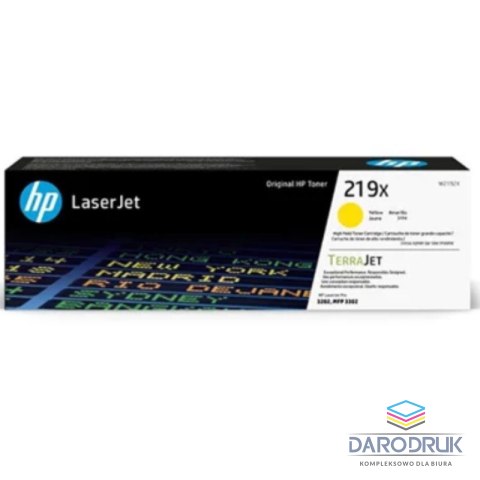 Toner HP 219X do Color LaserJet Pro 3302fdwg/3202dw| yellow | 2 500 str.