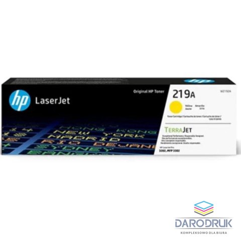 Toner HP 219A do Color LaserJet Pro 3302fdwg/3202dw| yellow | 1 200 str.