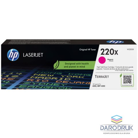 Toner HP 220X | 5 500 str. | Magenta