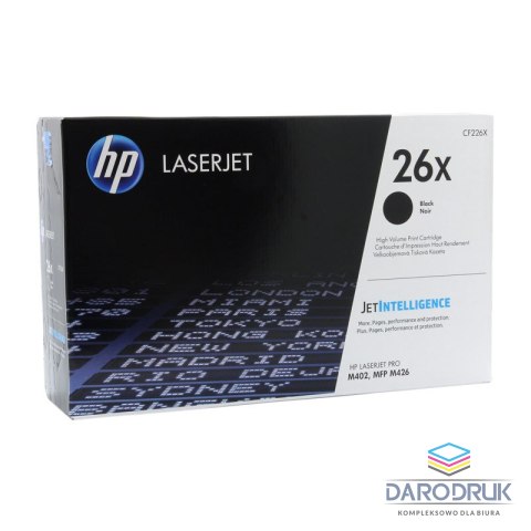 Toner HP 26X do LaserJet Pro M402/426 | 9 000 str. | black