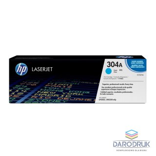 Toner HP 304A do Color LaserJet CP2025, CM2320 | 2 800 str. | cyan