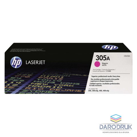 Toner HP 305A do Color LaserJet M351/375/451/475 | 2 600 str. | magenta