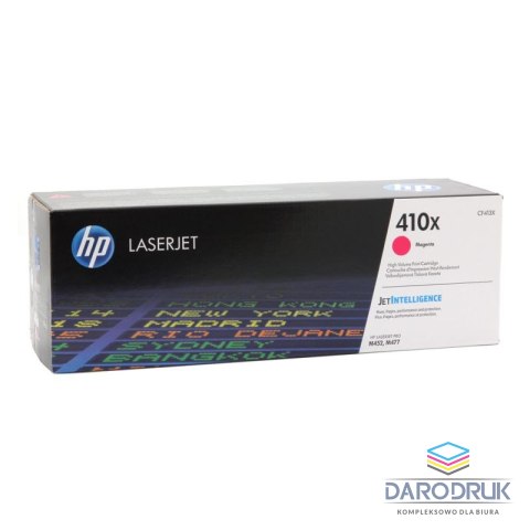 Toner HP 410X do Color LaserJet Pro M452/477 | 5 000 str. | magenta