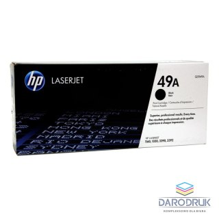 Toner HP 49A do LaserJet 1160/1320/3390/3392 | 2 500 str. | black