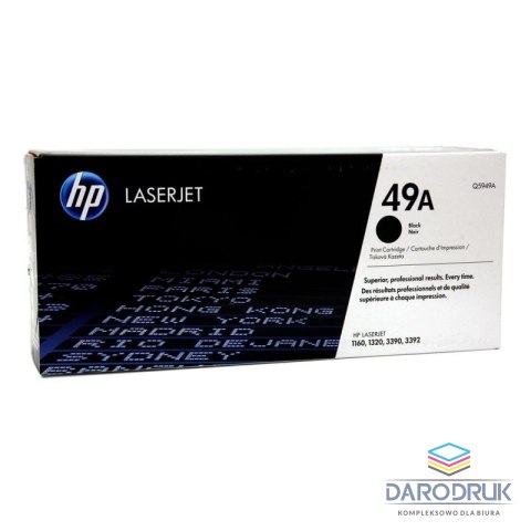 Toner HP 49A do LaserJet 1160/1320/3390/3392 | 2 500 str. | black