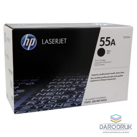 Toner HP 55A do LaserJet P3015, M525 | 6 000 str. | black