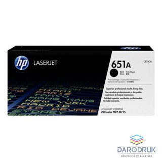 Toner HP 651A do HP LaserJet E 700 color M775 | 13 500 str. | black
