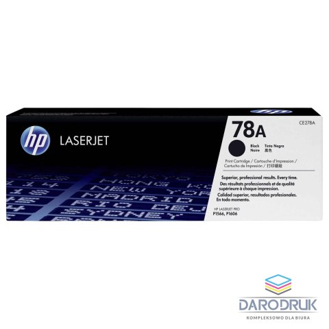 Toner HP 78A do LaserJet Pro 1566/1606, M1536 | 2 100 str. | black