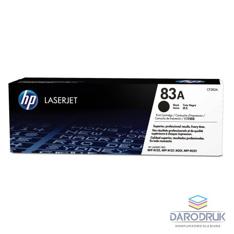 Toner HP 83A do LaserJet Pro M125/127/201/225 | 1 500 str. | black