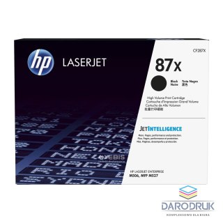 Toner HP 87X do LaserJet Enterprise M506/527 | 18 000 str. | black